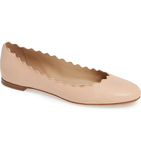 chloe ballet flats replica|chloe scalloped ballet flat sale.